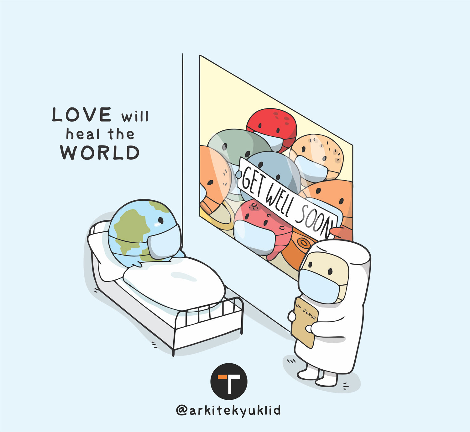 Love will heal the world